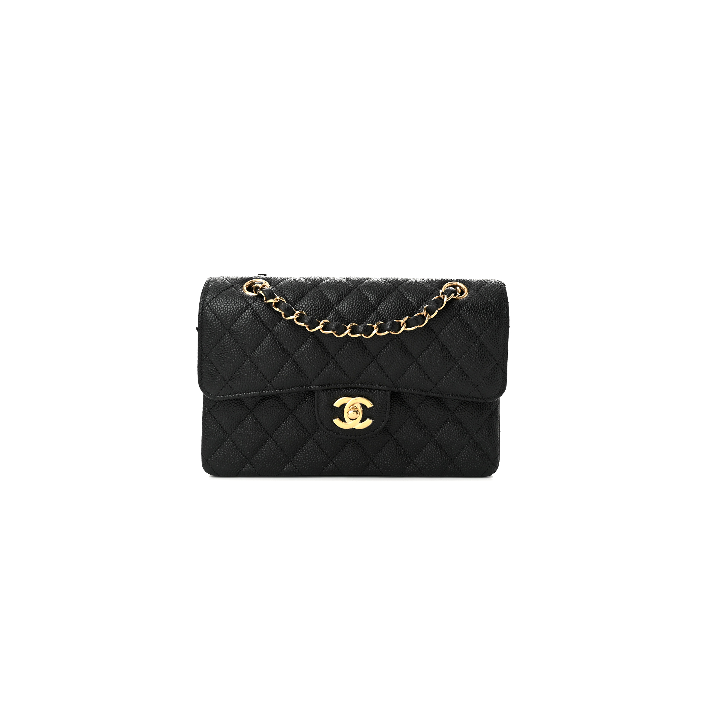 CHANEL SMALL CLASSIC HANDBAG A01113 (23*14.5*6cm)